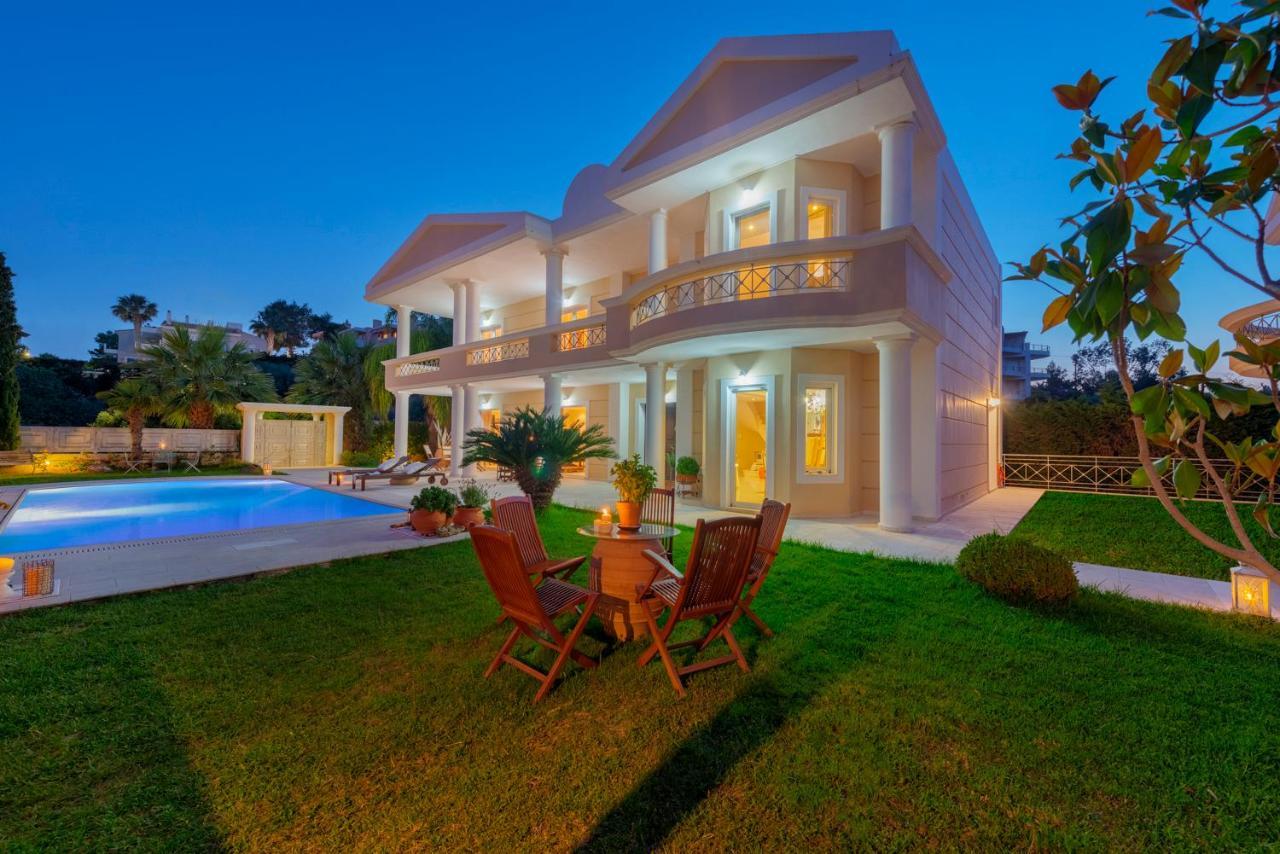The Painters Luxurious Villa Anavyssos Exterior photo